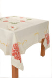 Elba Embroidered Tablecloth Set