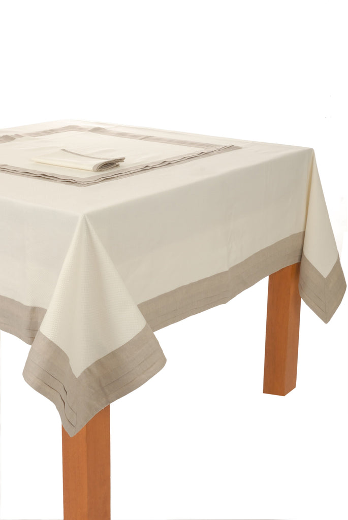 luxurious tablecloth Tablecloth Set - Lipari - Ponti Home